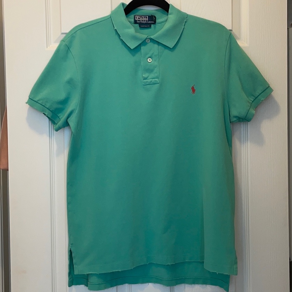 Frayed style Ralph Lauren Men’s polo